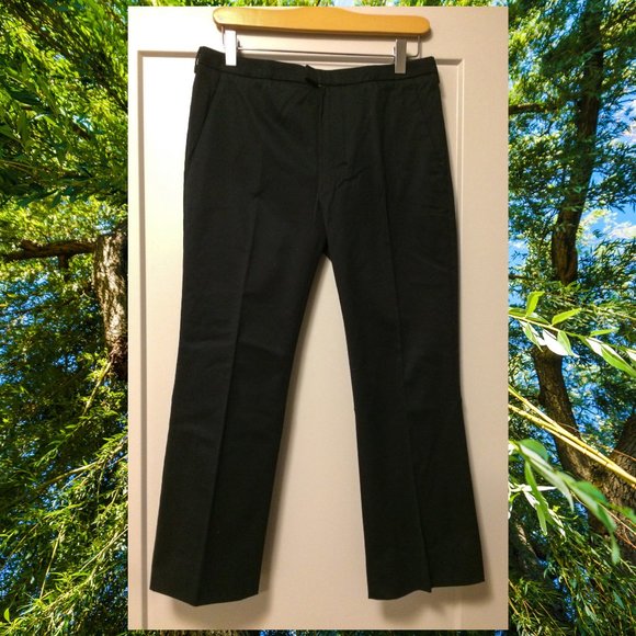 'S Max Mara black cotton pants size 6 - Picture 2 of 6